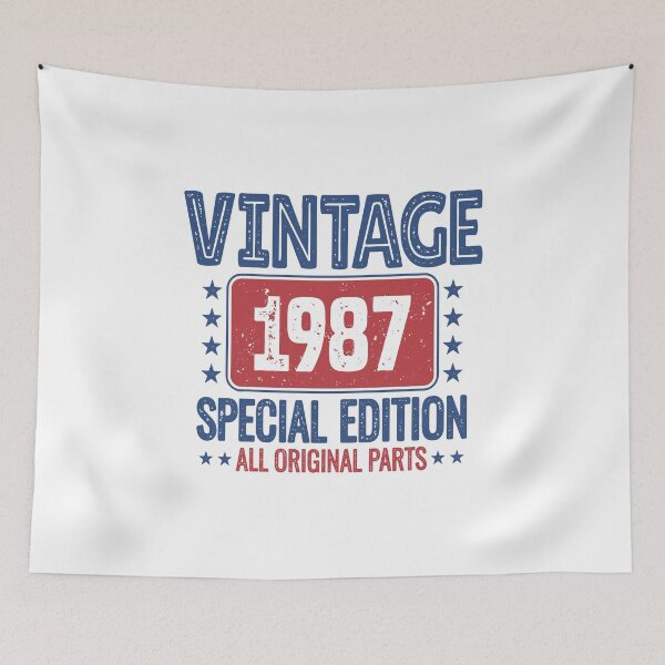 Item preview, 34th Birthday Gift - Vintage 1987 Special Edition All Original Parts Distressed designed and sold by Go-Fun.