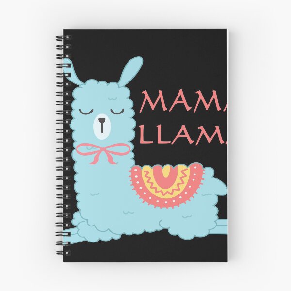 Item preview, Linda mamá llama: mamá llama rosa y azul designed and sold by StellaShop.