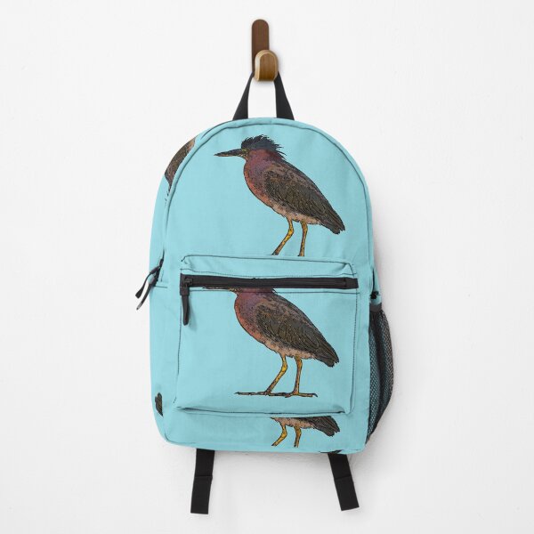 Item preview, Green Heron Black Alternate Print  designed and sold by designsasstultd.