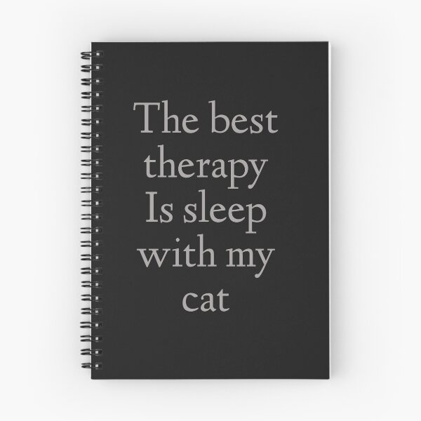 Item preview, The best therapy is sleep with my cat designed and sold by WOWSOMETHINGNEW.