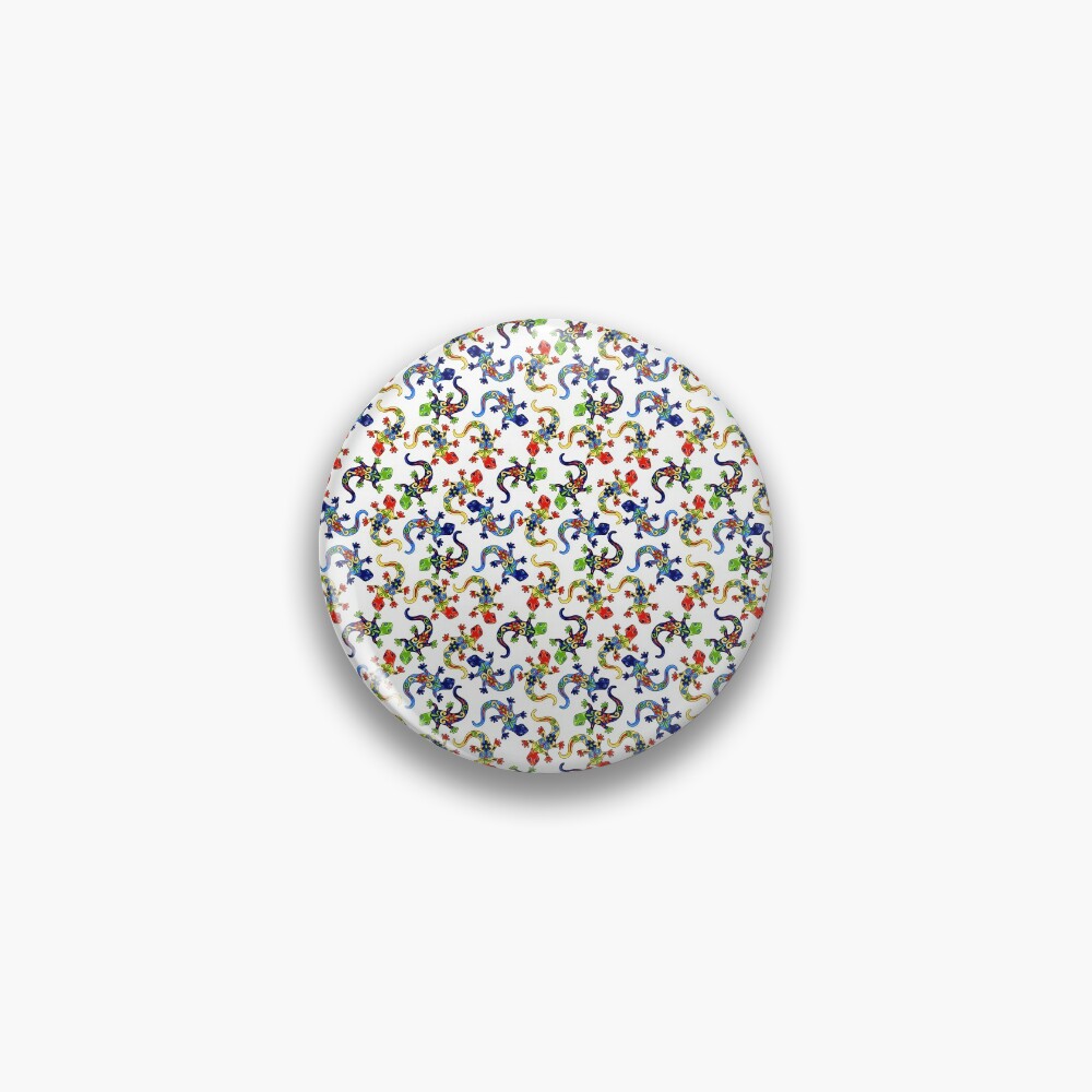 Gecko Vibrant Multi Print Pin