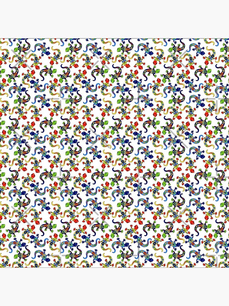 Gecko Vibrant Multi Print by snibbo71