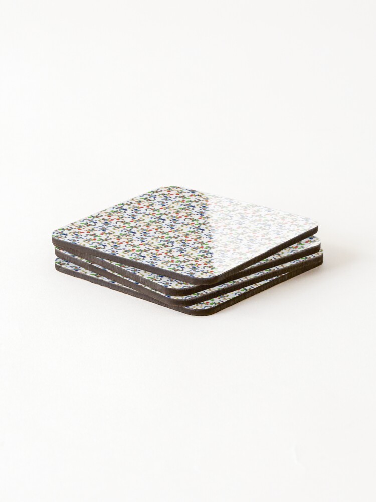 Alternate view of Gecko Vibrant Multi Print Coasters (Set of 4)