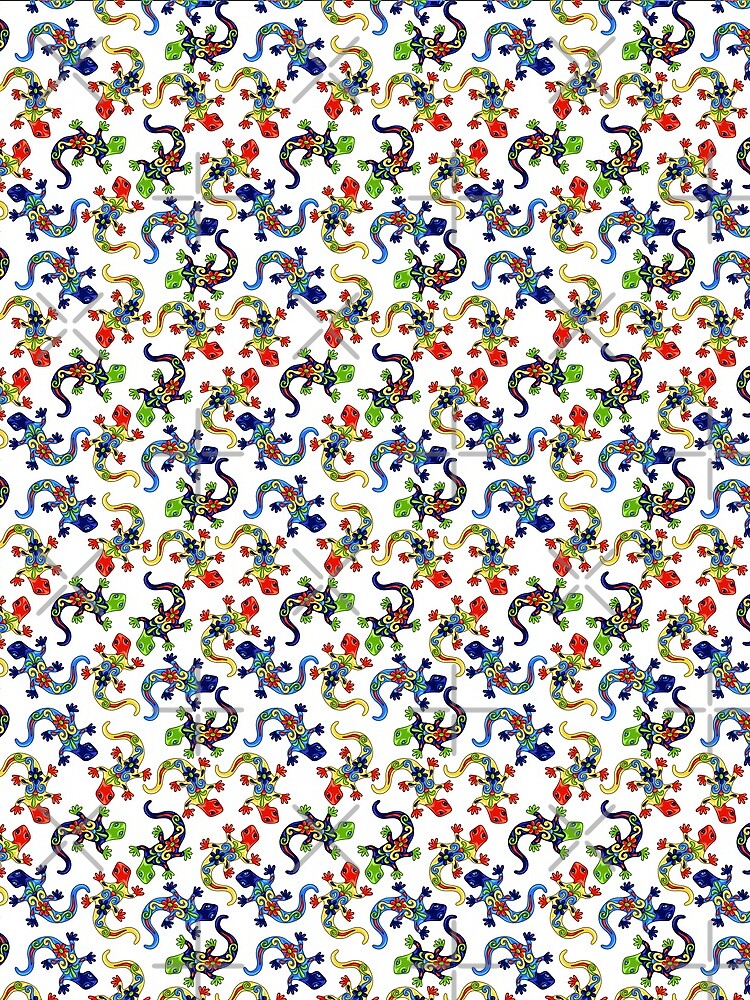 Gecko Vibrant Multi Print by snibbo71