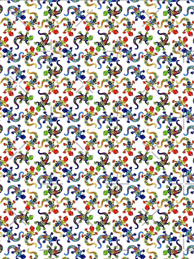 Gecko Vibrant Multi Print by snibbo71