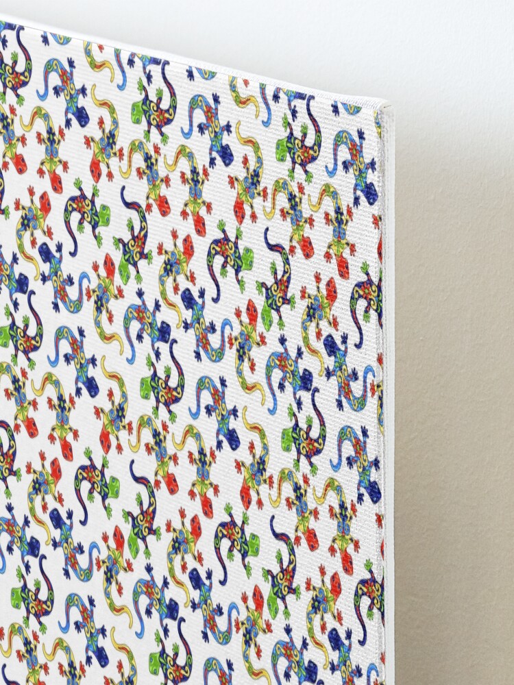 Alternate view of Gecko Vibrant Multi Print Mounted Print