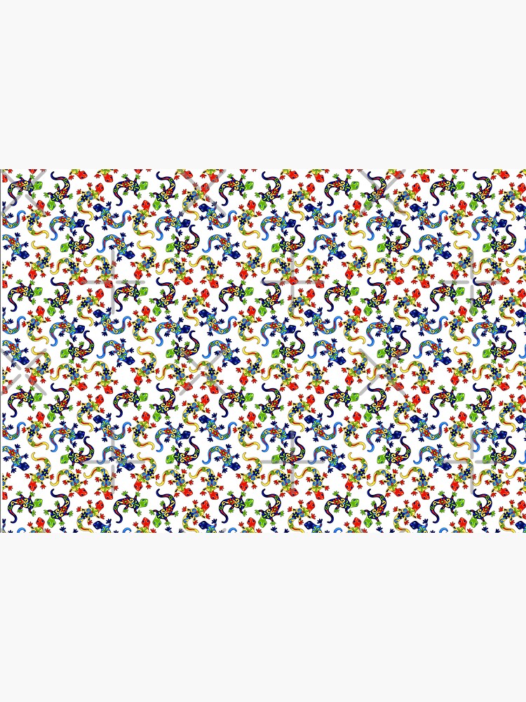 Gecko Vibrant Multi Print by snibbo71