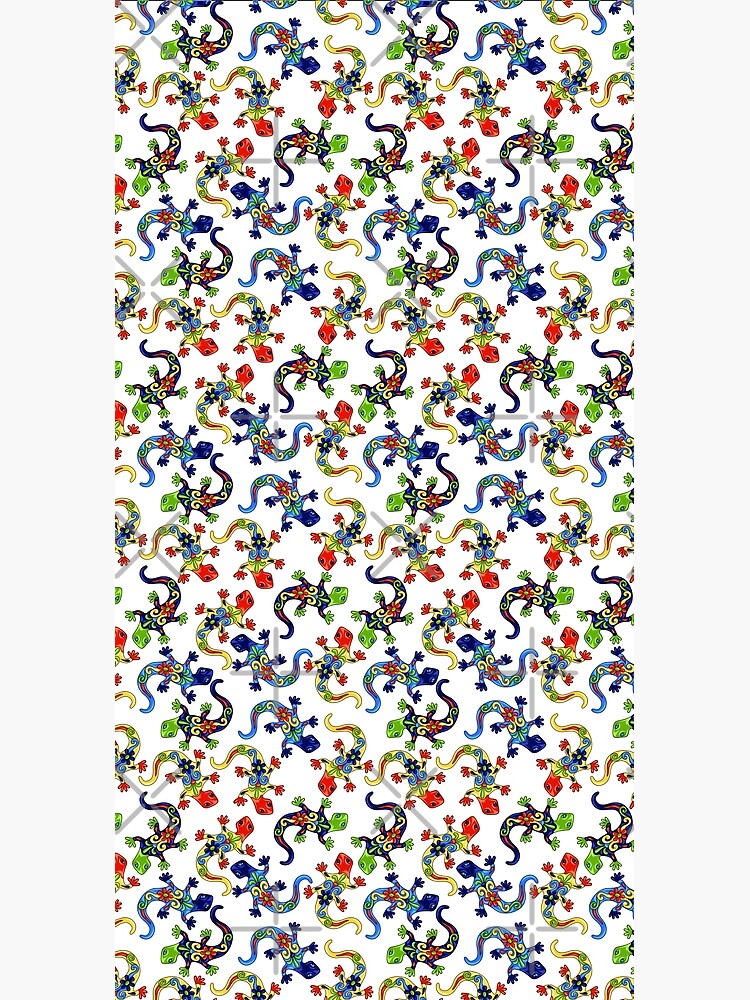 Gecko Vibrant Multi Print by snibbo71
