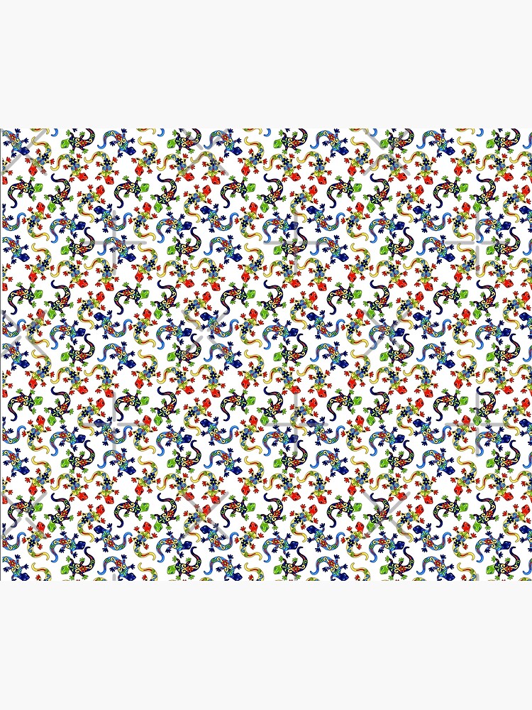 Gecko Vibrant Multi Print by snibbo71