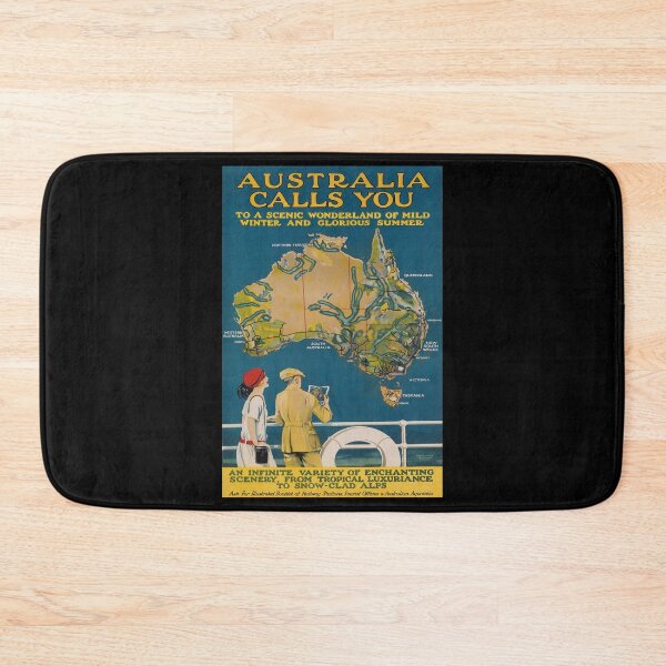 Item preview, retro classic Australia calls You poster designed and sold by CorasPosters.