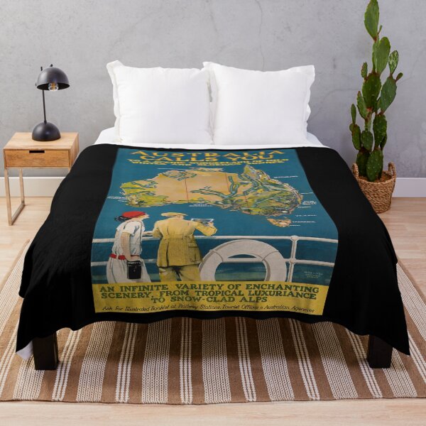 Item preview, retro classic Australia calls You poster designed and sold by CorasPosters.