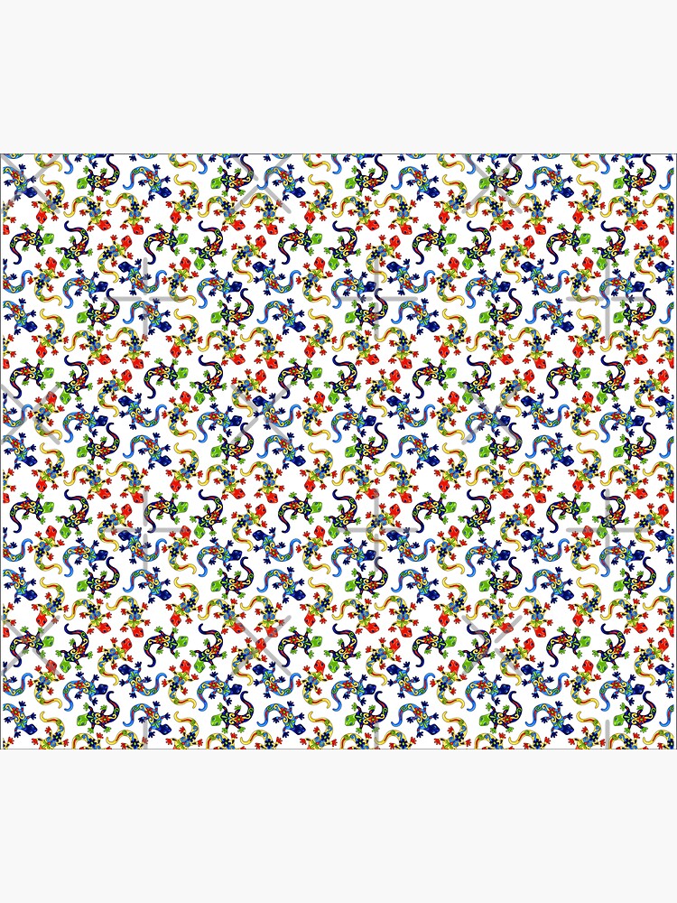 Gecko Vibrant Multi Print by snibbo71
