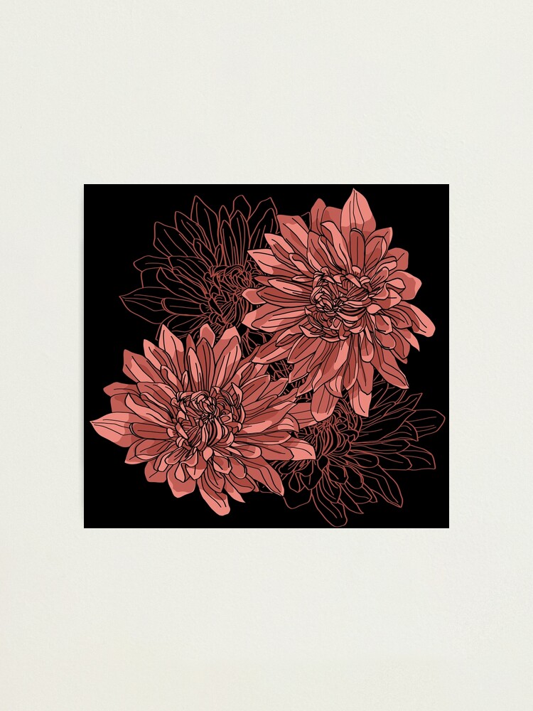 10 Minimalist chrysanthemum tattoo examples