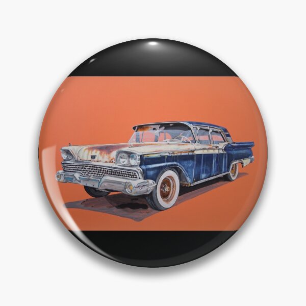 Item preview, Rusty Blue Car designed and sold by itchingink.