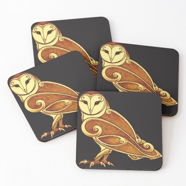 Item preview, Celtic Barn Owl designed and sold by Yuri Leitch.