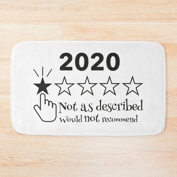 Item preview, 2020 One Star Rating - Would Not Recommend , Not as decribed Funny designed and sold by itShirts-Shop.