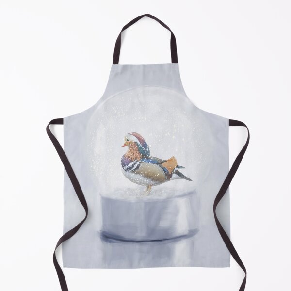 Item preview, Mandarin Duck in a Snow Globe designed and sold by Elisabeth Lucas.