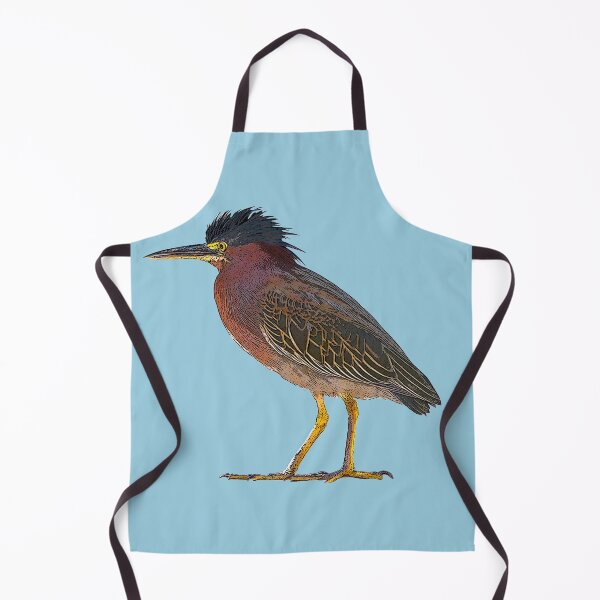 Item preview, Green Heron Color Print designed and sold by designsasstultd.