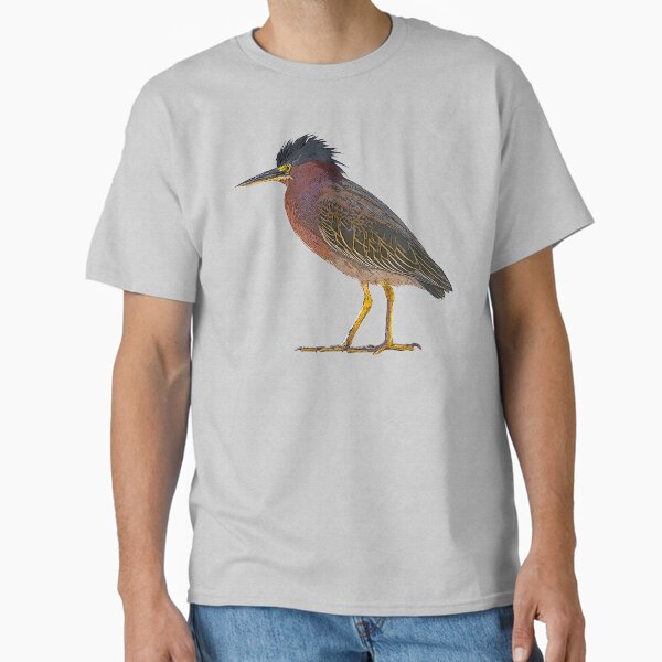 Item preview, Green Heron Color Print designed and sold by designsasstultd.