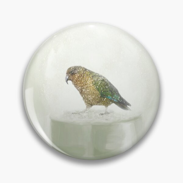 Item preview, Kea in a Snow Globe designed and sold by Elisabeth Lucas.