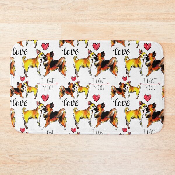 Item preview, chihuahua pattern gift For Mom Dad v2 designed and sold by I Love  My Chihuahuas.