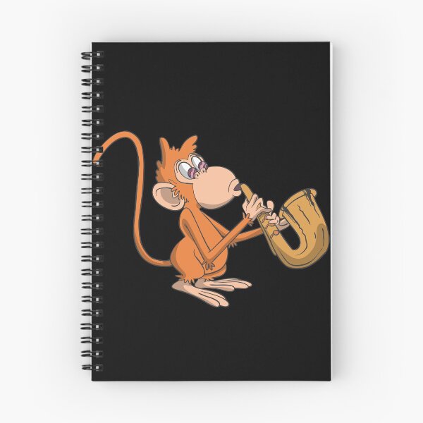 Item preview, Monkey plays the saxophone designed and sold by Monkey Ful.