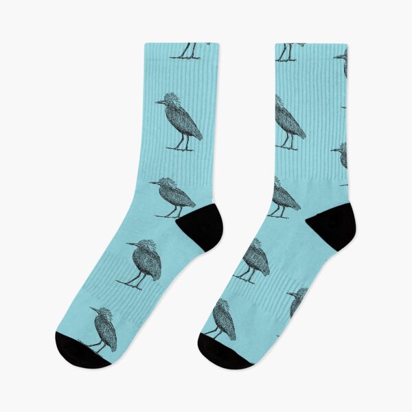 Item preview, Green Heron Thin Black Print designed and sold by designsasstultd.
