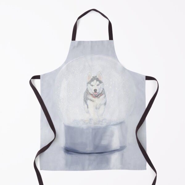 Item preview, Husky in a Snow Globe designed and sold by Elisabeth Lucas.