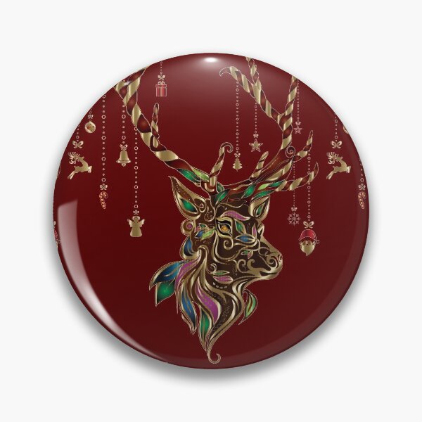 Item preview, Mosaic Reindeer Head designed and sold by Nobiya.