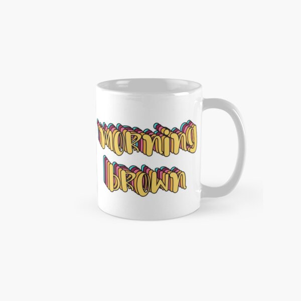 Brun du matin Mug classique