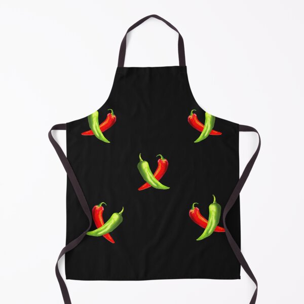 Item preview, Read and green pepper pattern designed and sold by Dude Stuff.