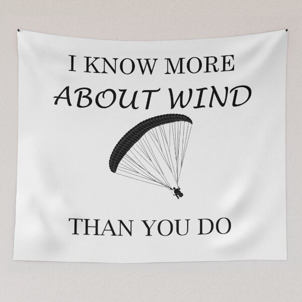 Item preview, Paraglider - I know more about wind than you do designed and sold by UncleApo.