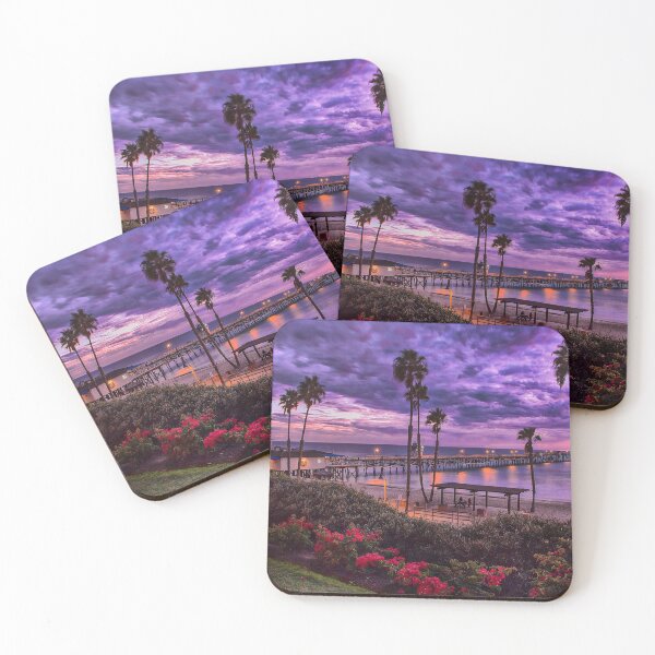 Item preview, Purple Nighttime In San Clemente designed and sold by Arpadesigns.