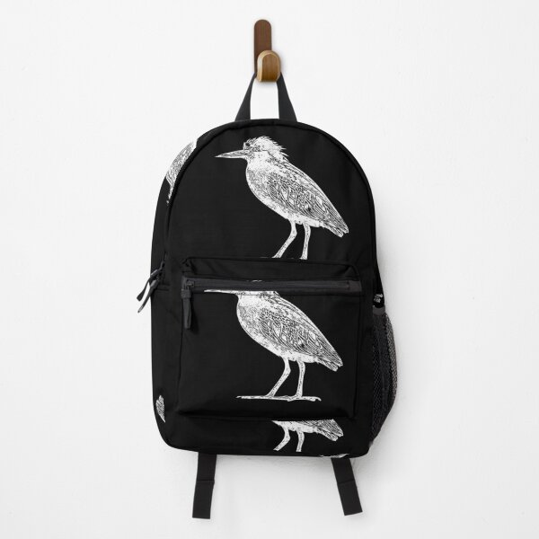 Item preview, Green Heron White Print designed and sold by designsasstultd.