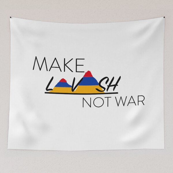 Item preview, Make Lavash Not War  designed and sold by ArtWithPurpose.