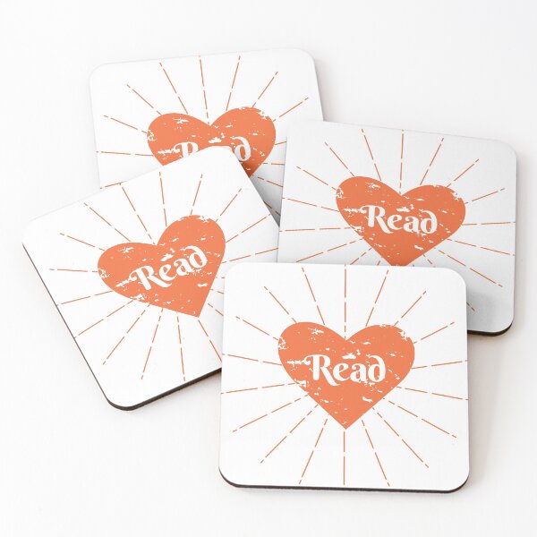 Item preview, Read Heart - Orange designed and sold by RedRubi.