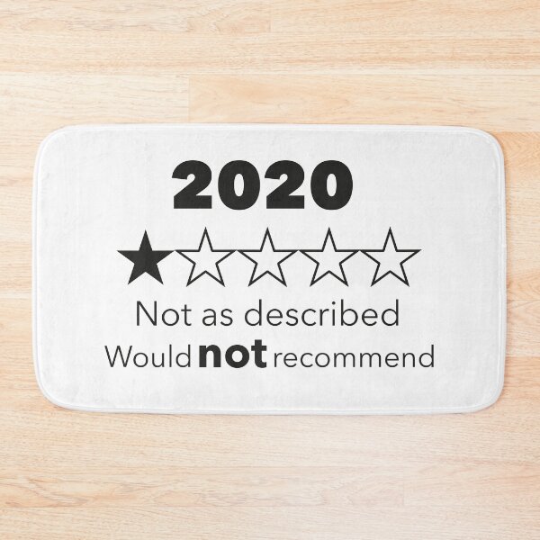 Item preview, 2020 One Star Rating - Would Not Recommend , Not as decribed Funny designed and sold by itShirts-Shop.