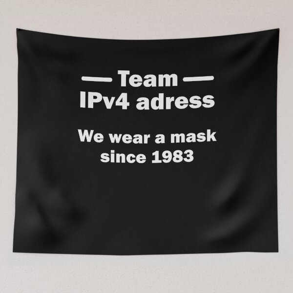 Item preview, IPv4 we wear a mask since 1983 Administrator designed and sold by Stndor.