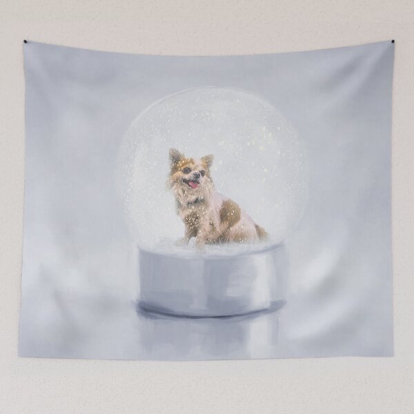 Item preview, Chihuahua in a Snow Globe designed and sold by Elisabeth Lucas.