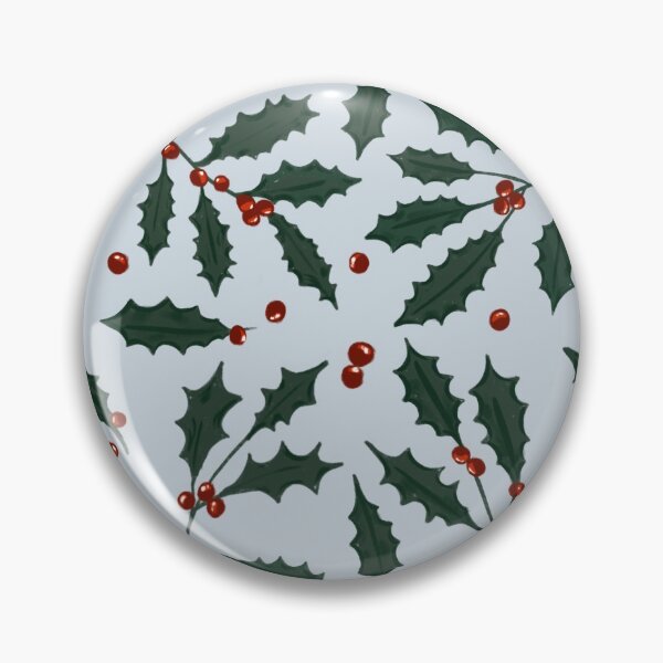Item preview, Christmas Pattern Holly designed and sold by clara-otto.