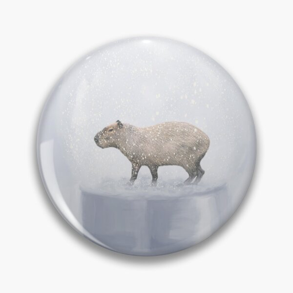 Item preview, Cabybara in a Snow Globe designed and sold by Elisabeth Lucas.