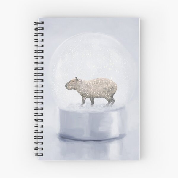Item preview, Cabybara in a Snow Globe designed and sold by Elisabeth Lucas.