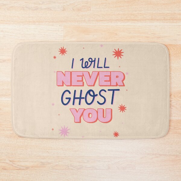 Item preview, I Will Never Ghost You designed and sold by AladdinMktgs.