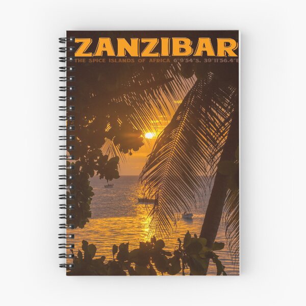 Item preview, Vintage Style Zanzibar Travel Poster designed and sold by travelwitheric.