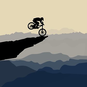 Artwork thumbnail, MTB posing on the precipice by shaune23