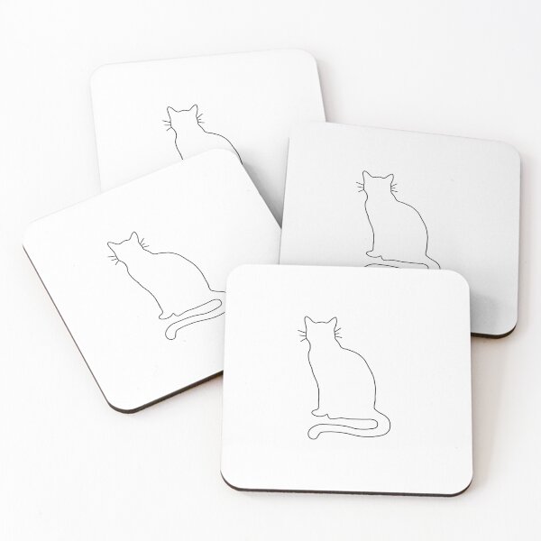 Item preview, Sitting Cat with Whiskers   designed and sold by d-little.