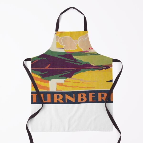 Item preview, retro classic Turnberry poster designed and sold by CorasPosters.