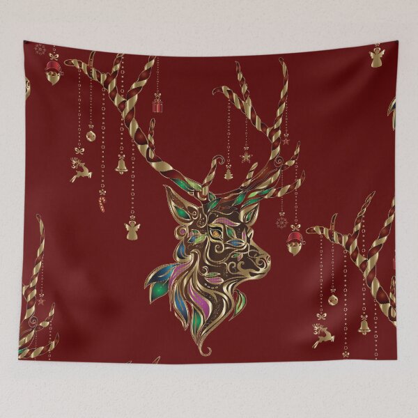 Item preview, Mosaic Reindeer Head designed and sold by Nobiya.