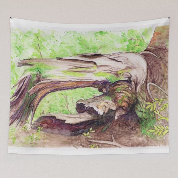 Item preview, Fallen Tree designed and sold by MarenPaintsJoy.