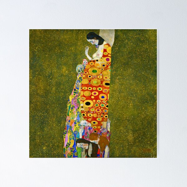 Aperçu de l'œuvre Gustav Klimt "Hope II" créée et vendue par Alexandra Dahl.
